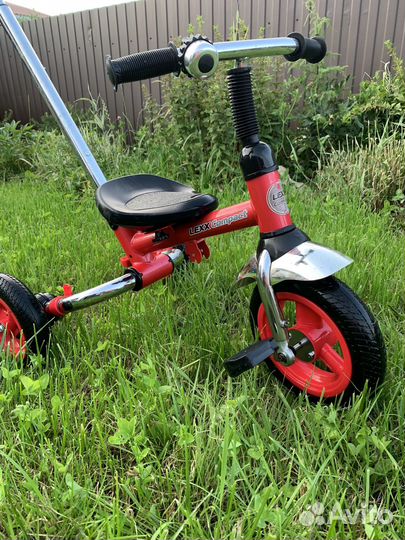 Велосипед с ручкой