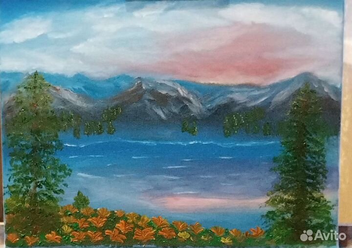 Картина маслом на холсте