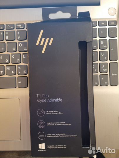 Стилус HP Tilt Pen черный