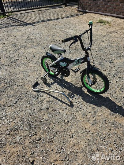 Детский велосипед 14 дюймов с ручкой