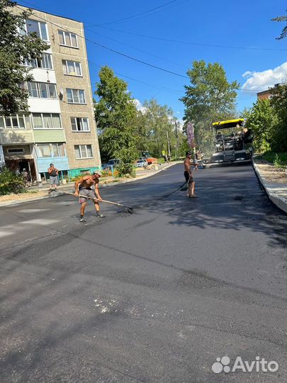 Асфальтирование.Тротуарная плитка.Крошка