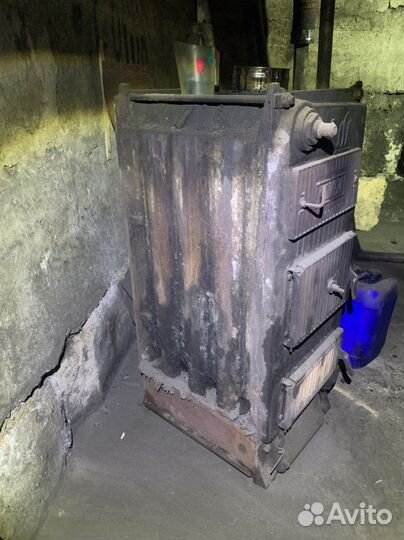 Твердотопливный котел длительного Комби 30кВт