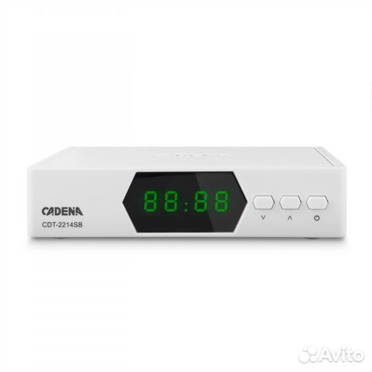 Приемник цифровой эфирный cadena CDT-2214SB