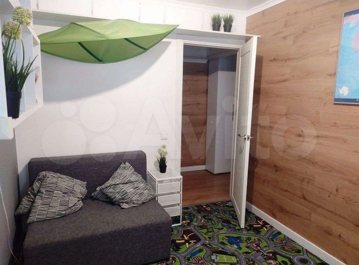 3-к. квартира, 55 м², 1/9 эт.