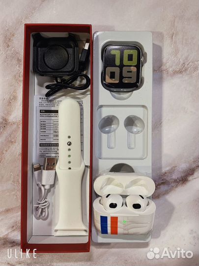 Смарт часы DM01+ Наушники