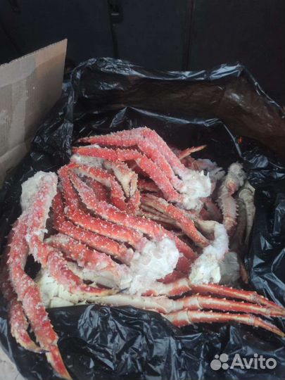 Клешни краба и другие морепродукты