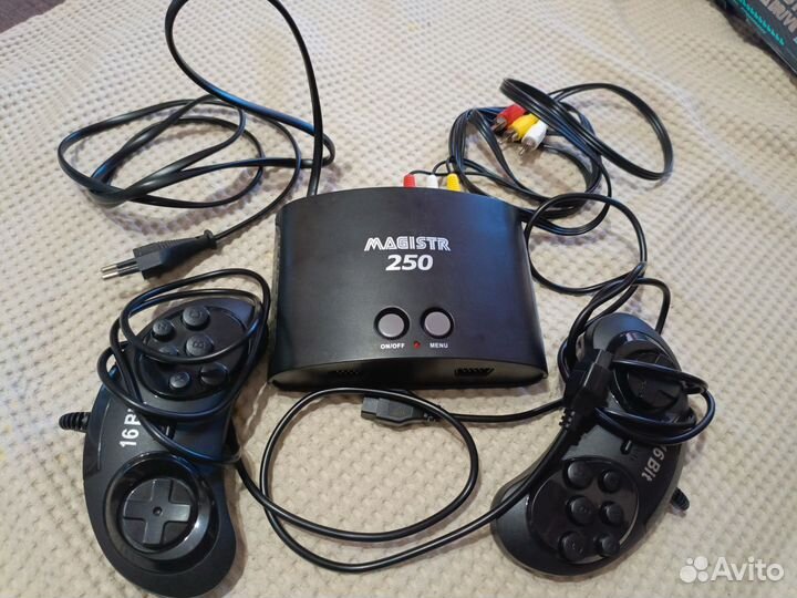 Игровая приставка magistr mega drive 16 bit