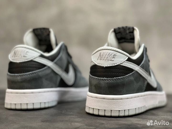 Nike SB Dunk air low 1 тёмно-серые разм. 41