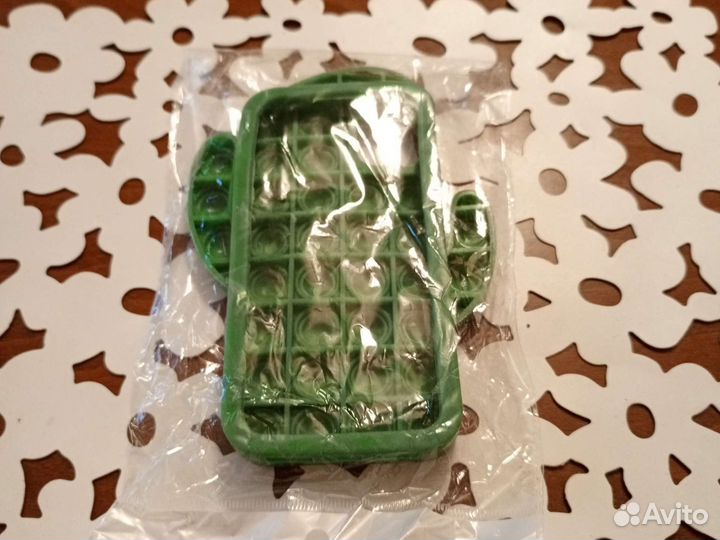 Резиновый бампер для телефона- pop it игрушка