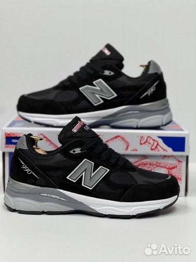 Кроссовки New Balance 990 чёрные 5
