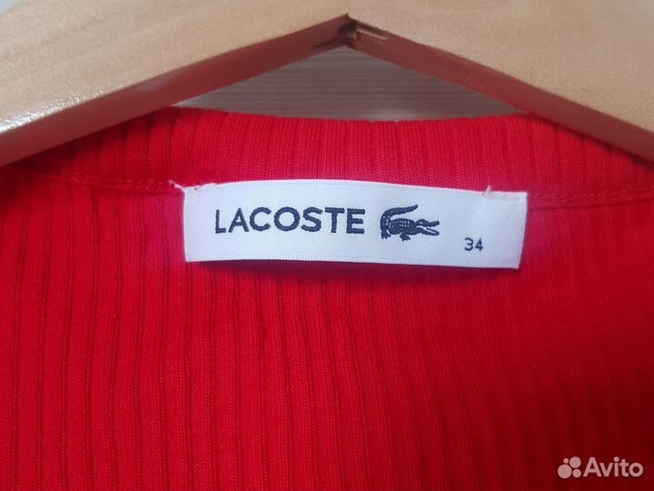 Футболка поло lacoste 40 женская