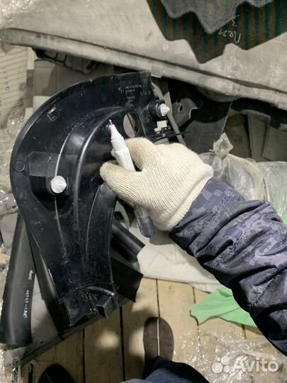 Накладка передней стойки Бмв f10 f11 левая