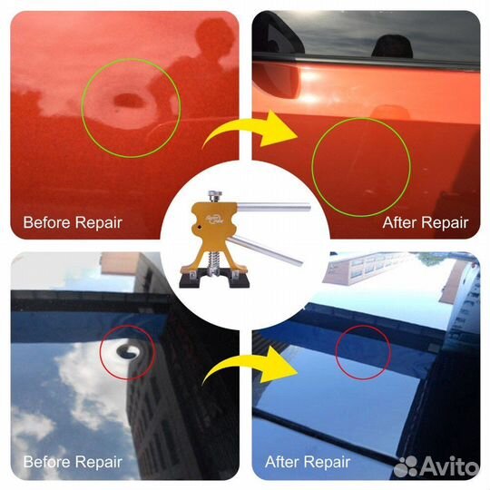 Инструмент для удаления вмятин на автомобиле PDR