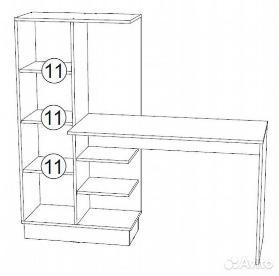 Компьютерный стол №1 миф