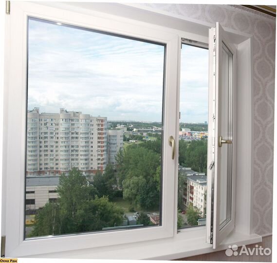 Пластиковые окна новые