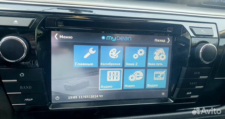 Магнитола toyota corolla 170