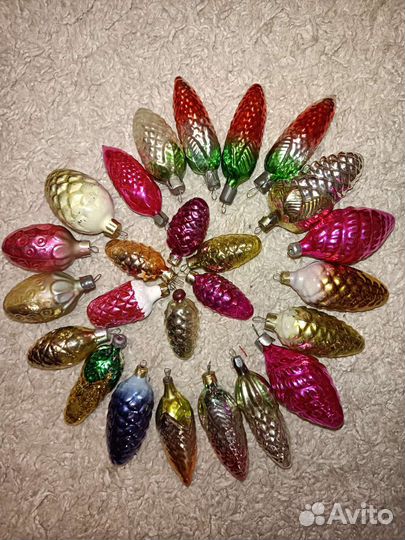 Ёлочные игрушки СССР