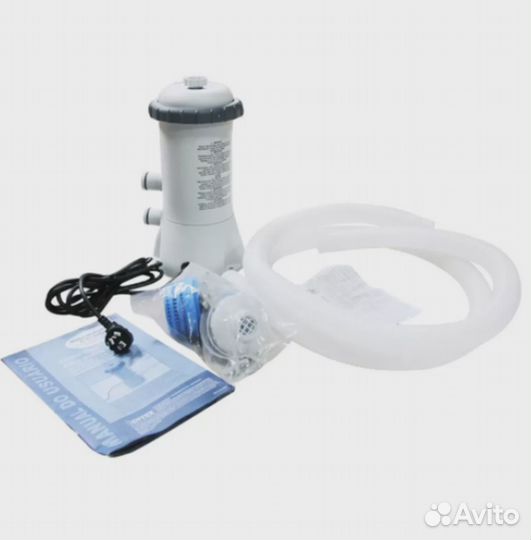 Картриджный фильтр-насос intex 2006 л/ч