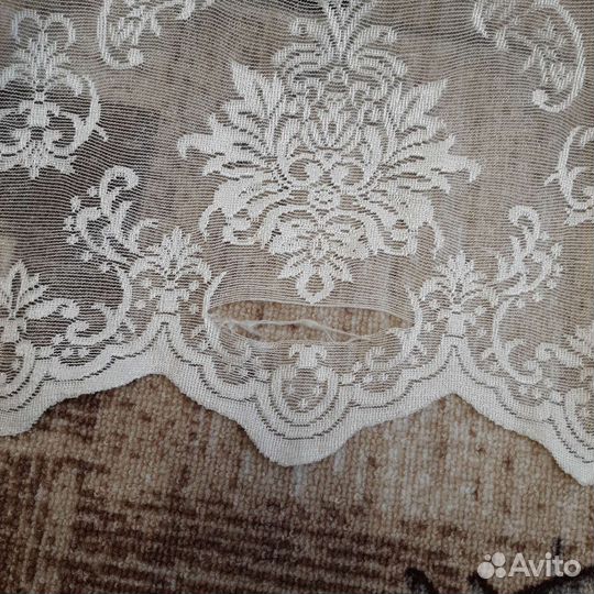 Тюль в зал и на кухню