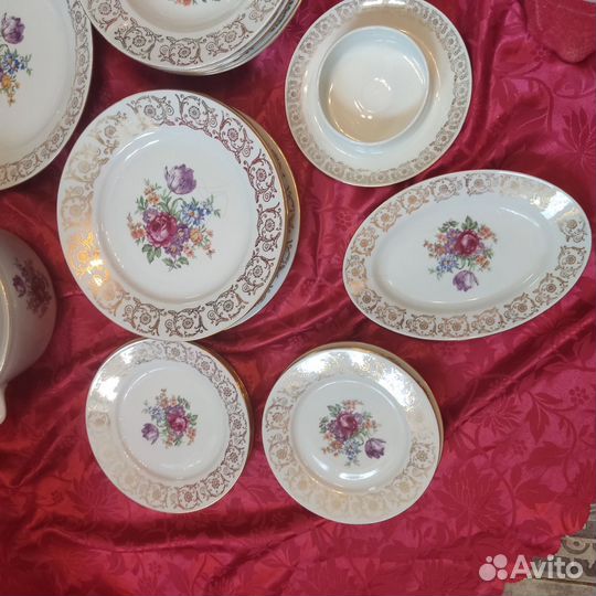 Сервиз столовый Moritz Zdekauer (MZ) Чехословакия