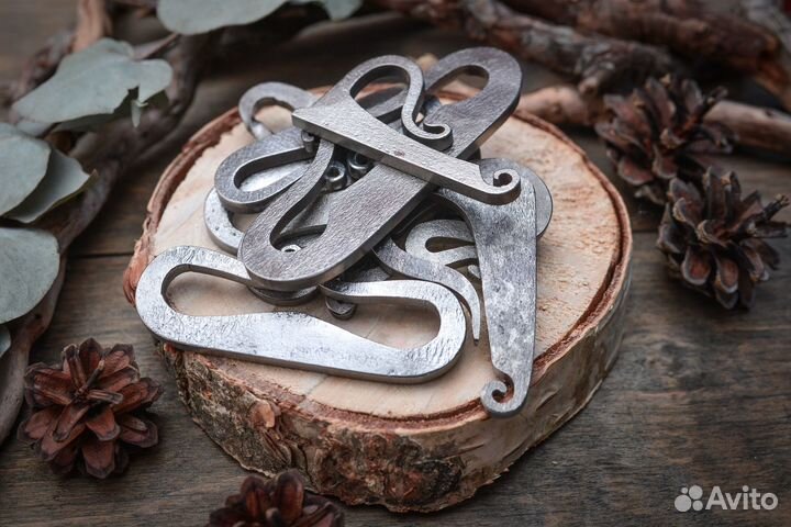 Витое кулон-кресало (огниво)