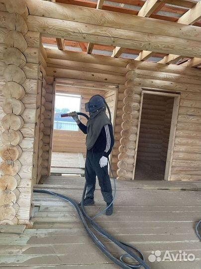 Пескоструйная обработка с выездом