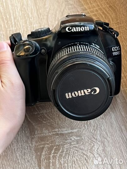 Зеркальный фотоаппарат canon eos 1100d