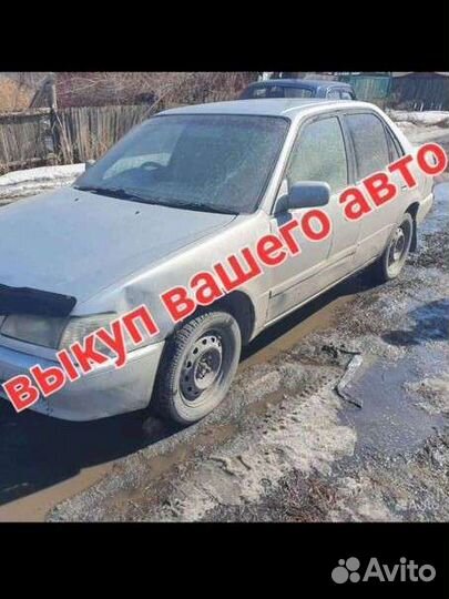 Toyota corolla e111 разбор