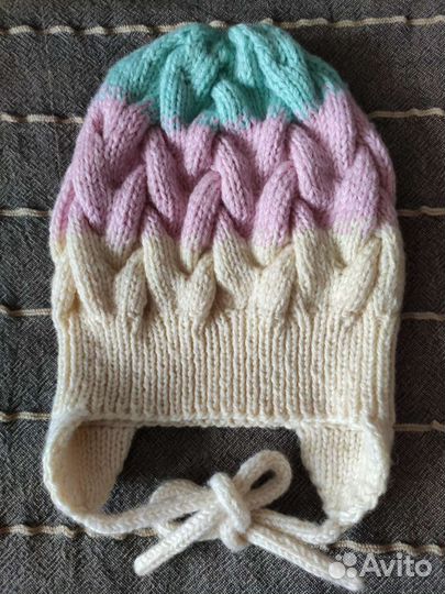 Шапка детская для девочки новая