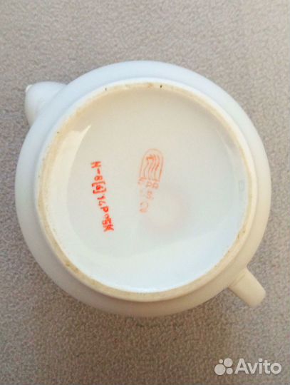 Фарфоровые заварочные чайники времён СССР