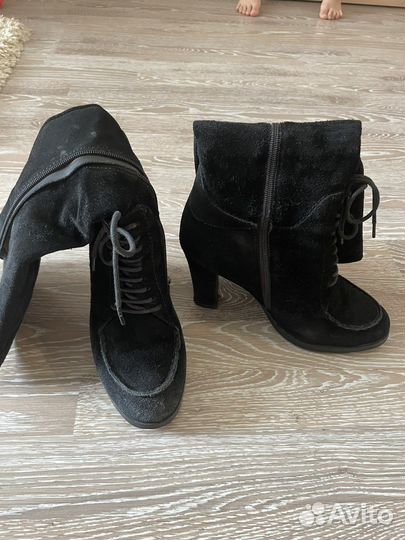 Сапоги зимние натуральные