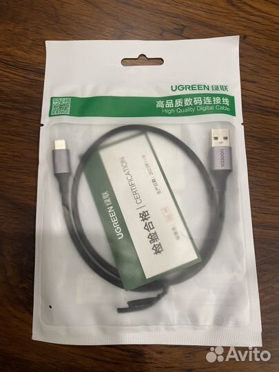 Кабель Ugreen/Baseus usb-a, USB-C, type-c 60w 100w
