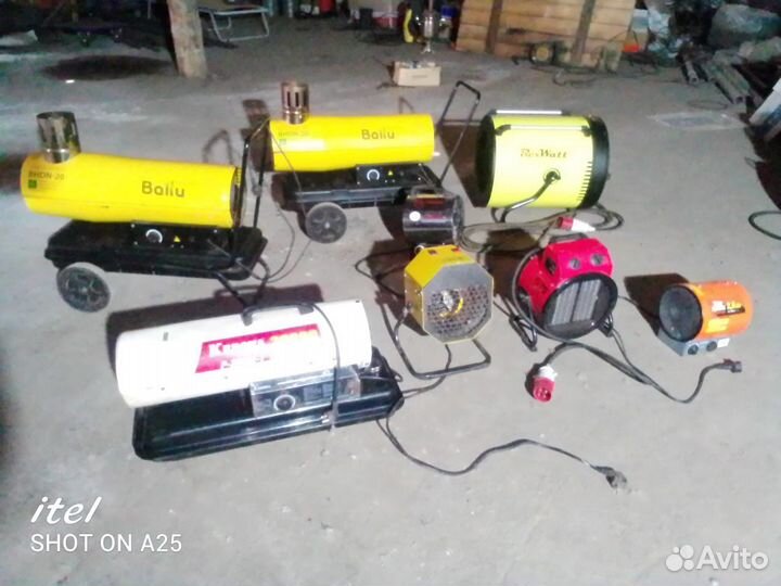 Дизельные пушки,тепловентиляторы