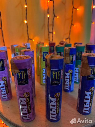 Цветной дым для гендер пати