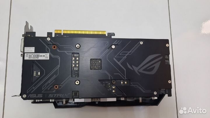 Видеокарта asus GeForce GTX 1050 Strix Gaming 2GB