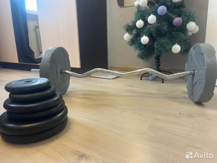 Гриф для штанги с блинами