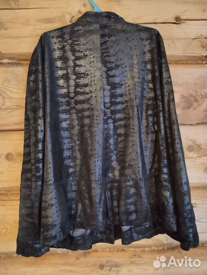 Куртка кожаная