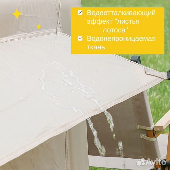 Надувная палатка водо- ветро- непроницаемая 3х4 м