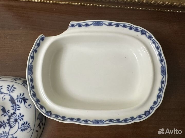 Блюдо для горячего с крышкой антиквариат