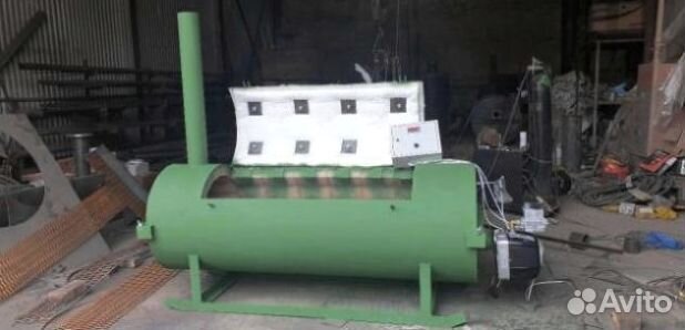 Крематор для уничтожения биологических отходов