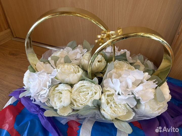 Свадебные украшения на машину