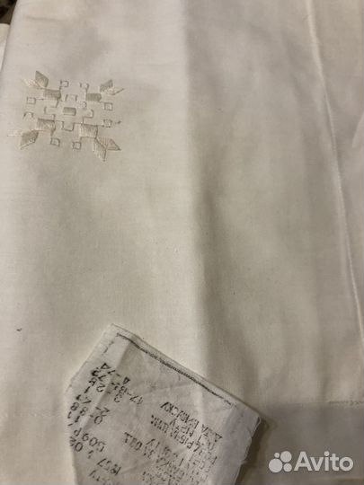 Наволочки СССР с вышивкой и этикетками новые