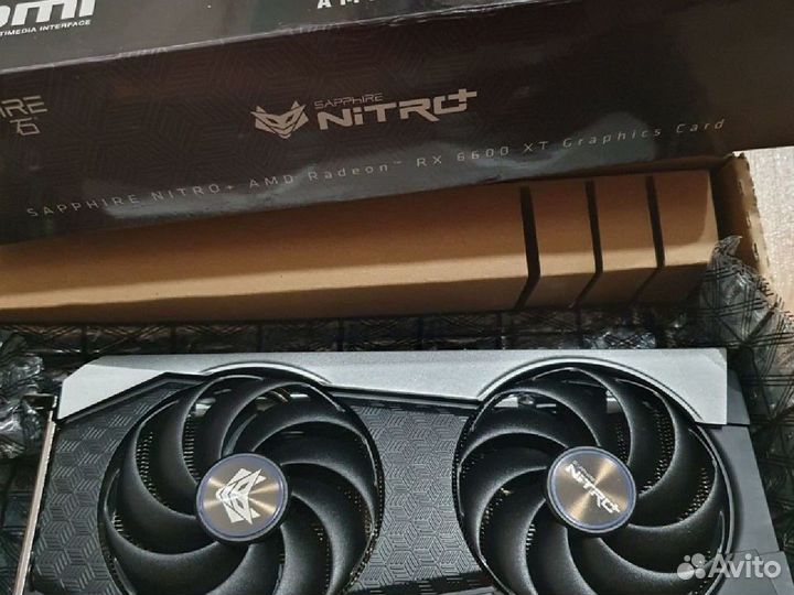 Видеокарта Sapphire rx 6600 xt nitro