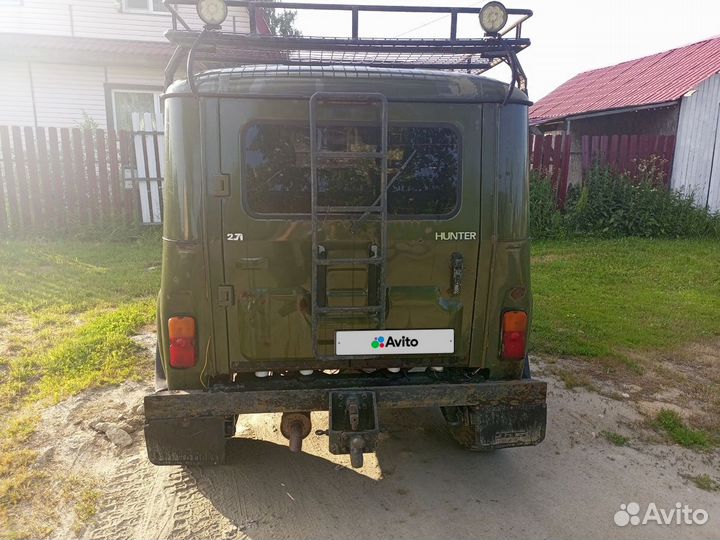 УАЗ Hunter 2.7 МТ, 2009, 180 000 км