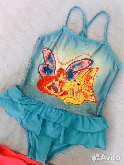 Купальник на 6-7 лет юбочка в подарок