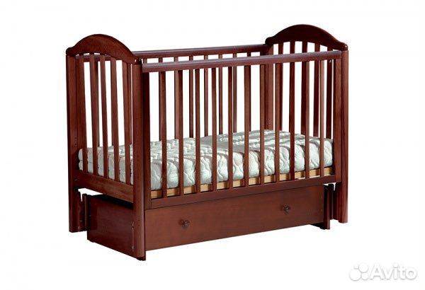 Детская кроватка Лель с маятником продольным