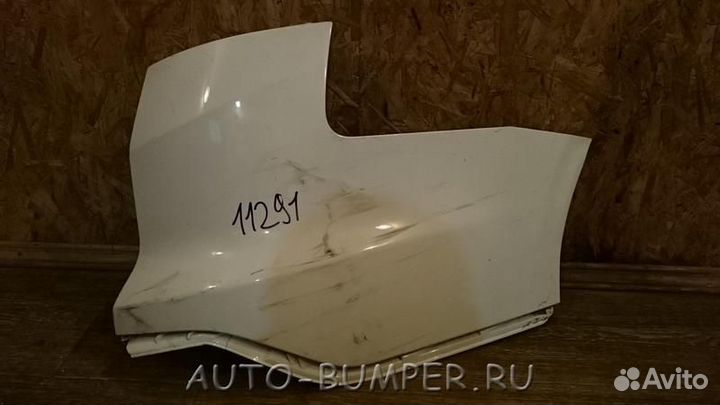 Ford Focus 3 Универсал 2011- Накладка бампера задн