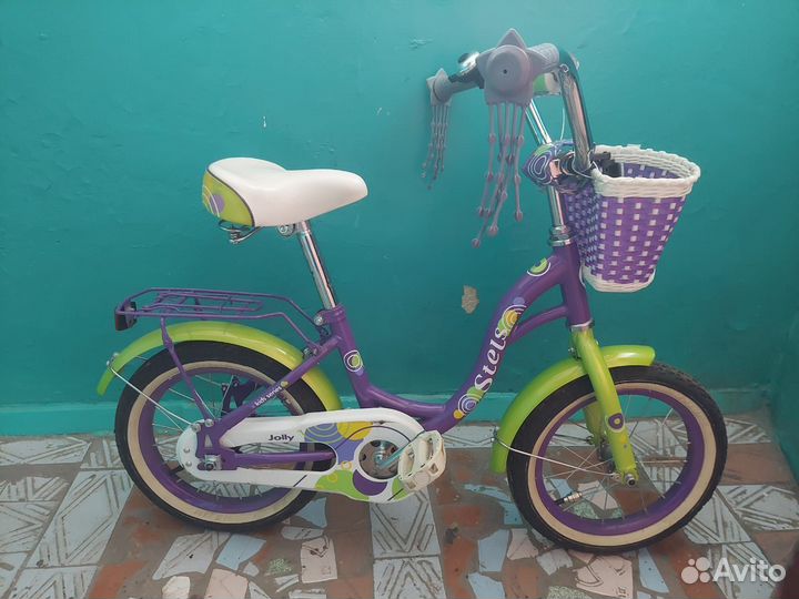 Детский трехколесный велосипед бу