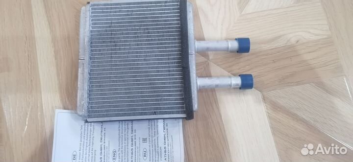Радиатор печки на aveo