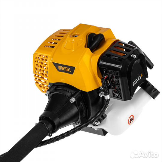 Триммер бензиновый DTS-43S, 43 см3, разъемная штан